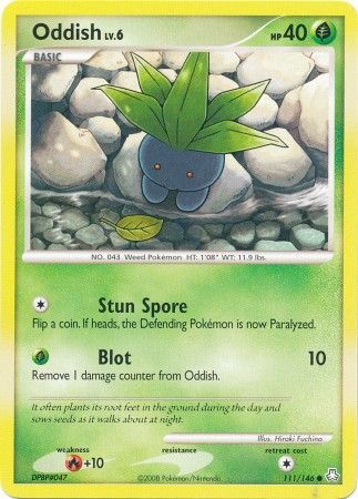 Oddish 111-146 (RH)